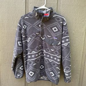 Patagonia Synchilla Pullover Aztec Grey Size S